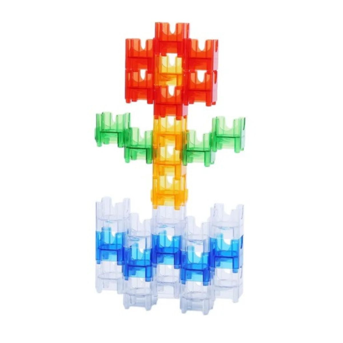 Bloco De Montar Infantil Building Block Ball Run - Steam Toy Bloco De Montar Infantil Building Block Ball Run - Steam Toy